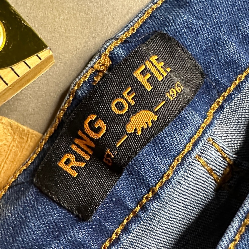 Ring of Fire Men's Denim Slim Jeans 33x30 - Picture 2 of 11